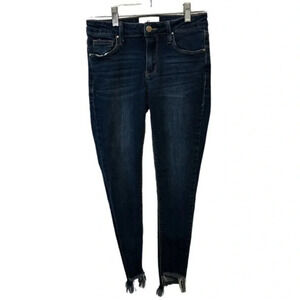 A2 Jeans Raw cut out hem Size 3